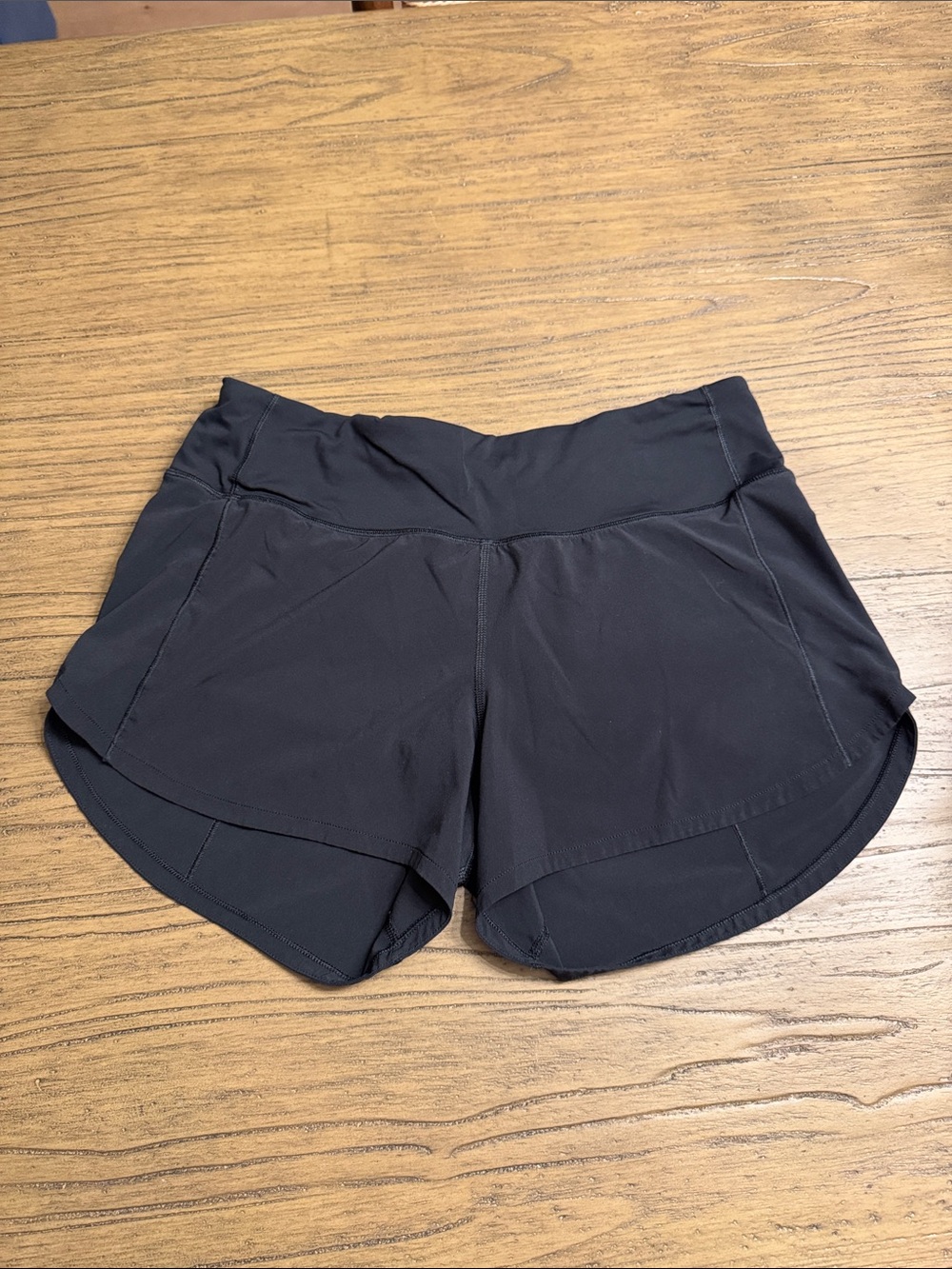 Lululemon Women's Black Performance Running Shorts